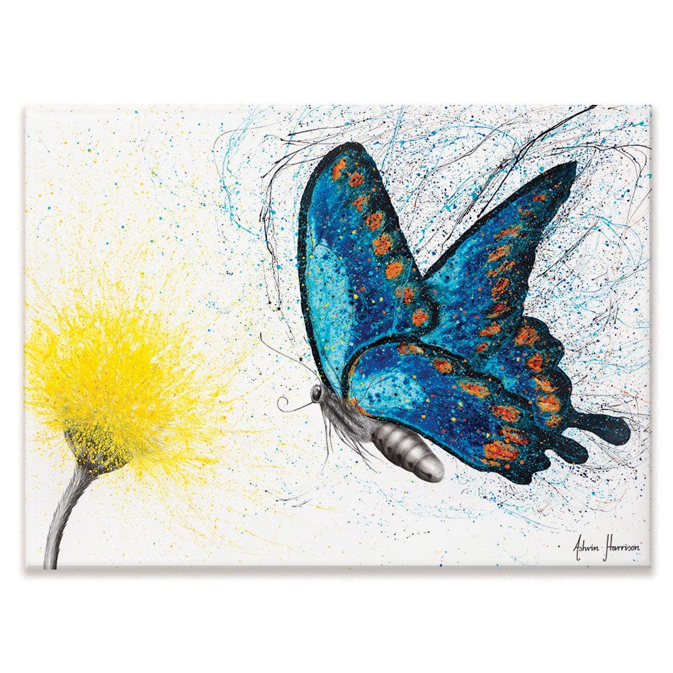 Bloomful Butterfly Canvas Print wall art product Ashvin Harrison