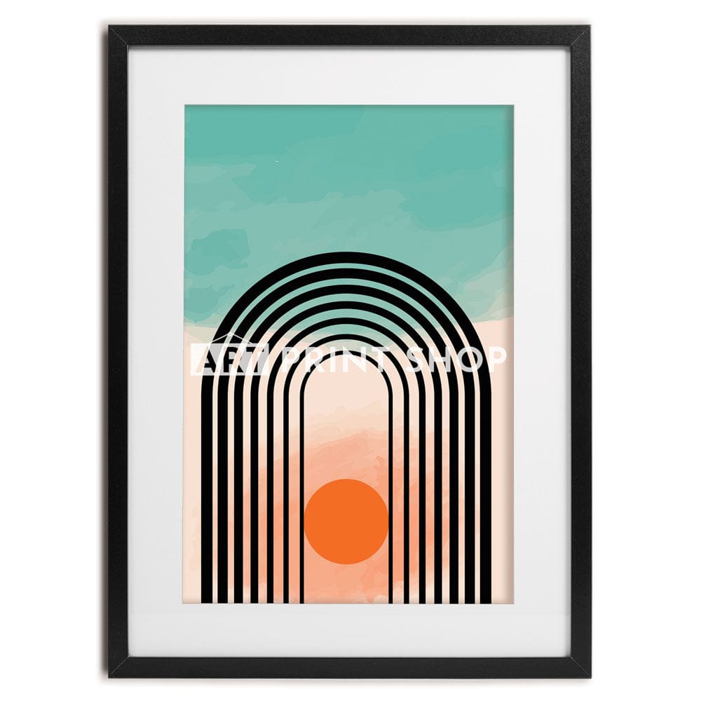 Boho Framed Art Print wall art product Zaie / Shutterstock
