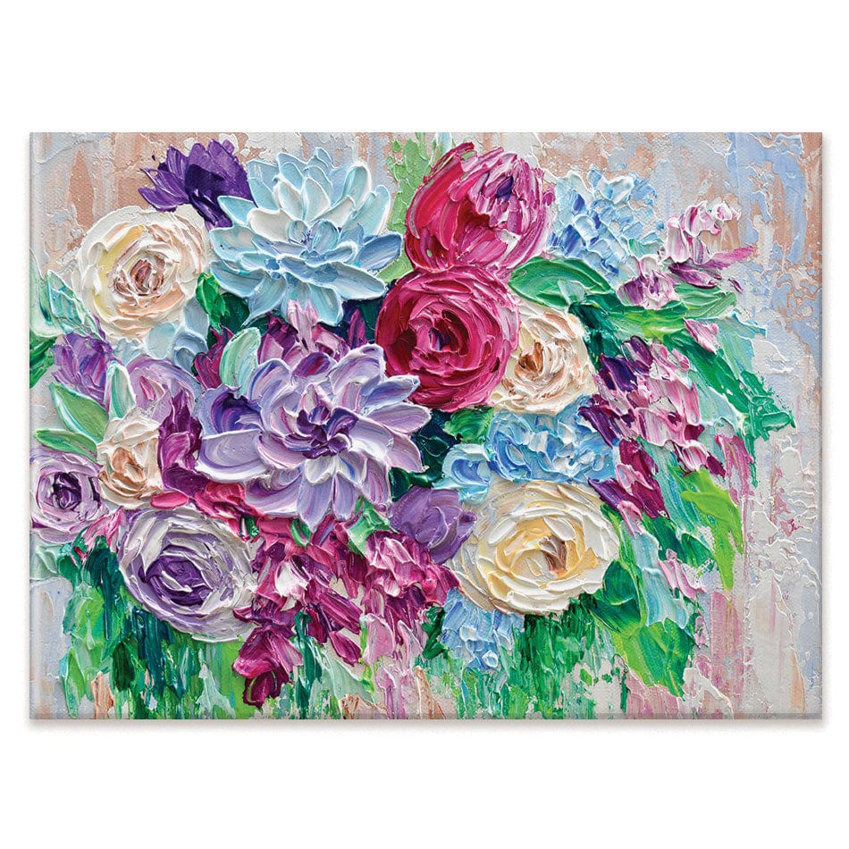 Bouquet Canvas Print wall art product Olga Tkachyk