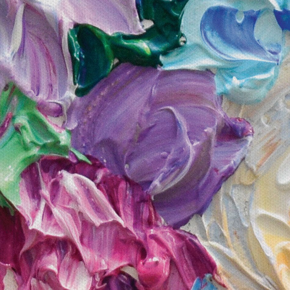 Bouquet Canvas Print wall art product Olga Tkachyk