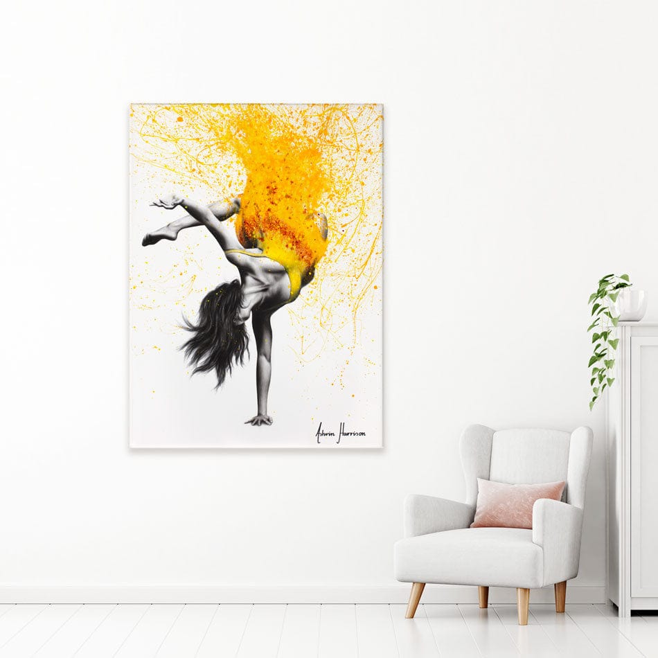 Break Into Dance Canvas Print wall art product Ashvin Harrison