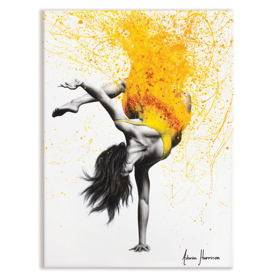 Break Into Dance Canvas Print wall art product Ashvin Harrison
