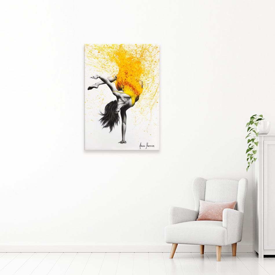 Break Into Dance Canvas Print wall art product Ashvin Harrison
