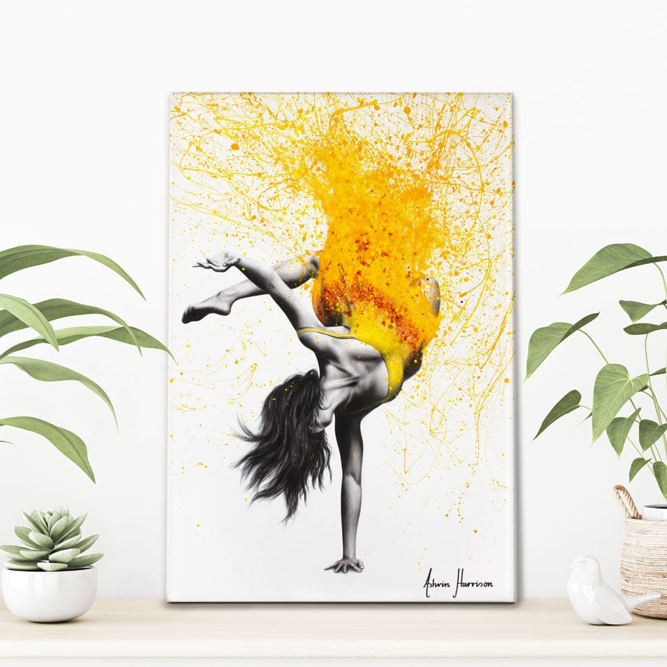 Break Into Dance Canvas Print wall art product Ashvin Harrison