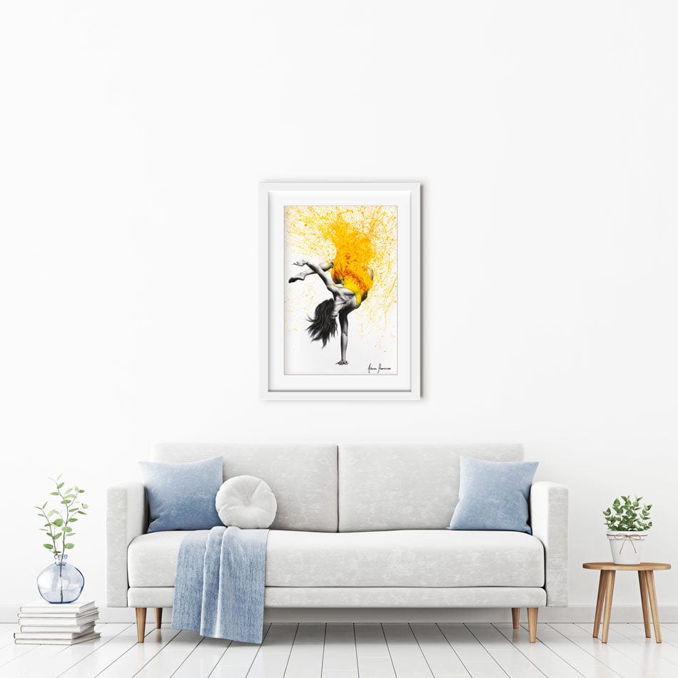 Break Into Dance Framed Art Print wall art product Ashvin Harrison
