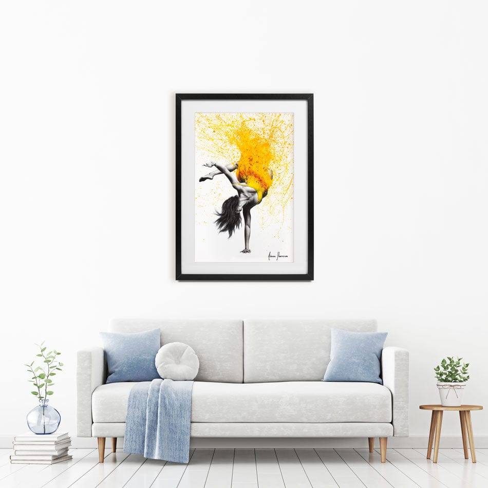 Break Into Dance Framed Art Print wall art product Ashvin Harrison