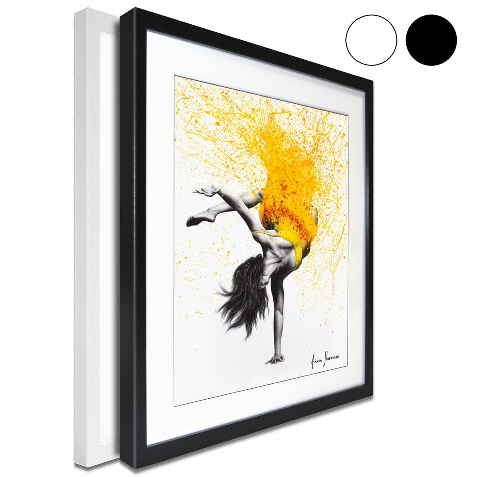 Break Into Dance Framed Art Print wall art product Ashvin Harrison