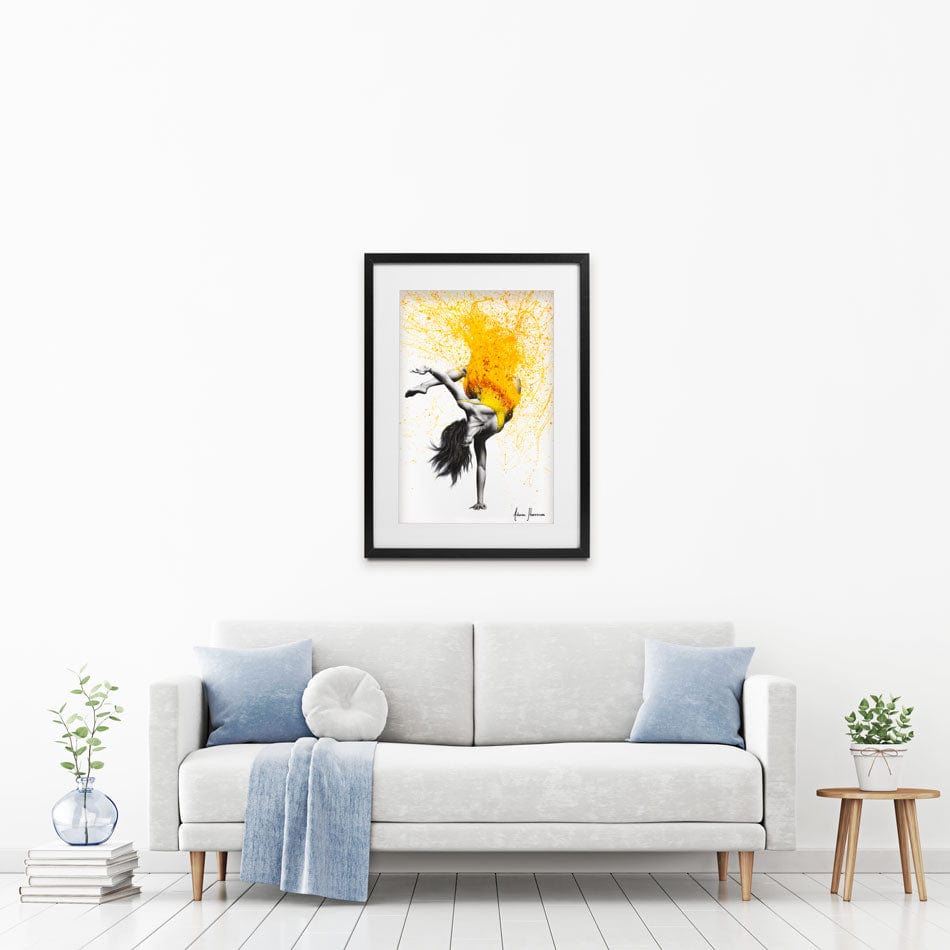 Break Into Dance Framed Art Print wall art product Ashvin Harrison