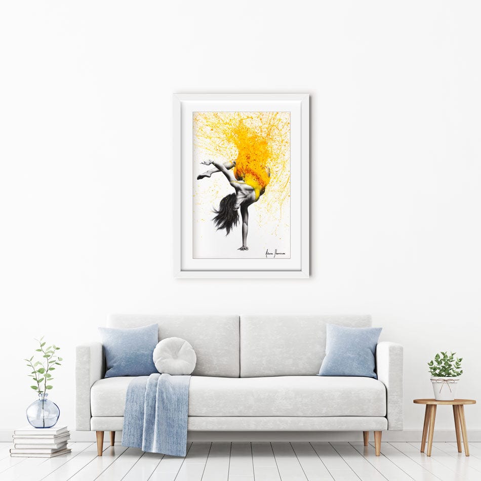 Break Into Dance Framed Art Print wall art product Ashvin Harrison