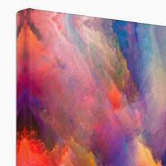 Abstract Colour Explosion Canvas Print