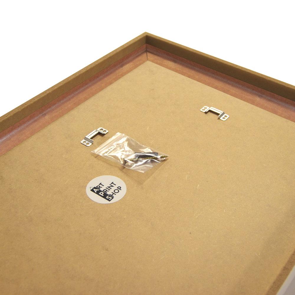 Cheeky Multicoloured Giraffe Framed Art Print wall art product Art Print Shop