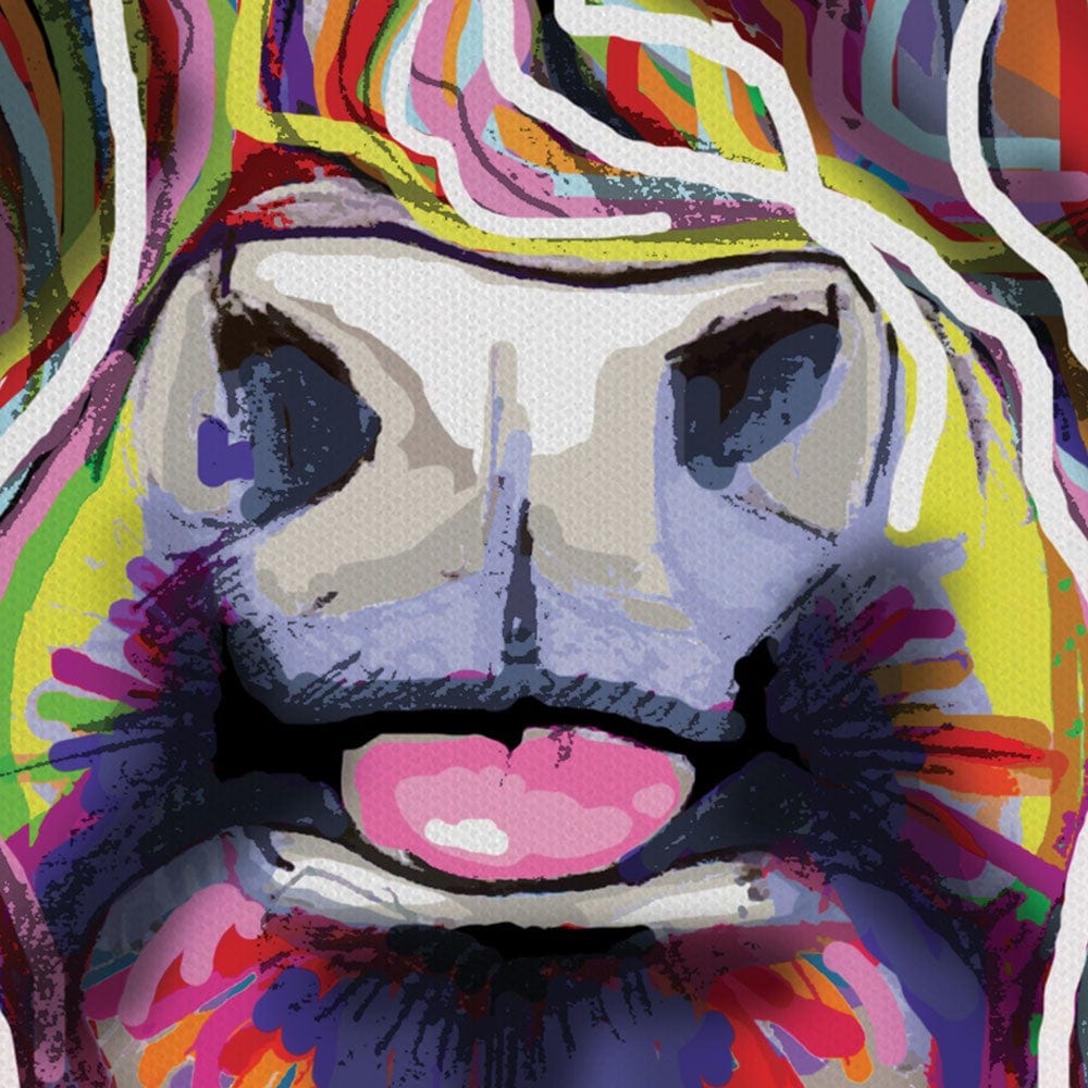 Cheeky Orange Coo Canvas Print wall art product Independent