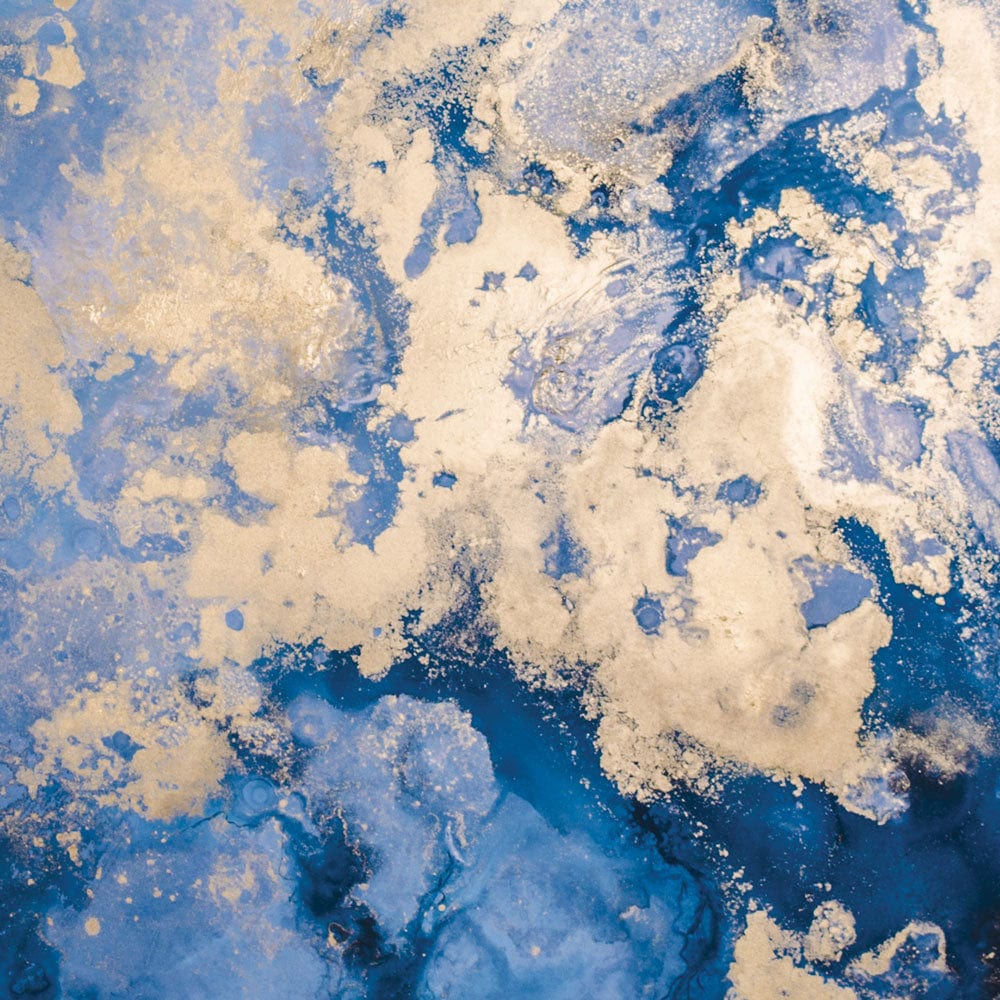 Clouded Blue Framed Art Print wall art product Marvin Dela Cruz / Shutterstock