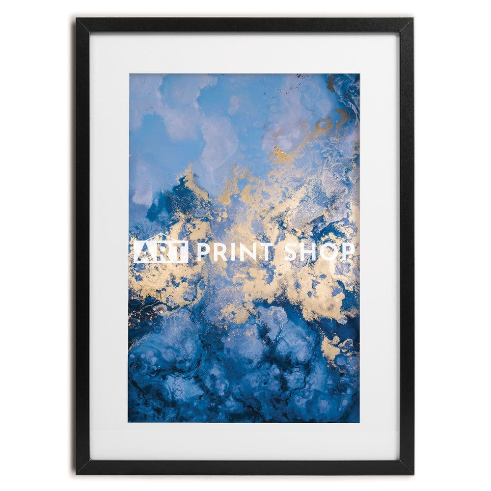 Clouded Blue Framed Art Print wall art product Marvin Dela Cruz / Shutterstock