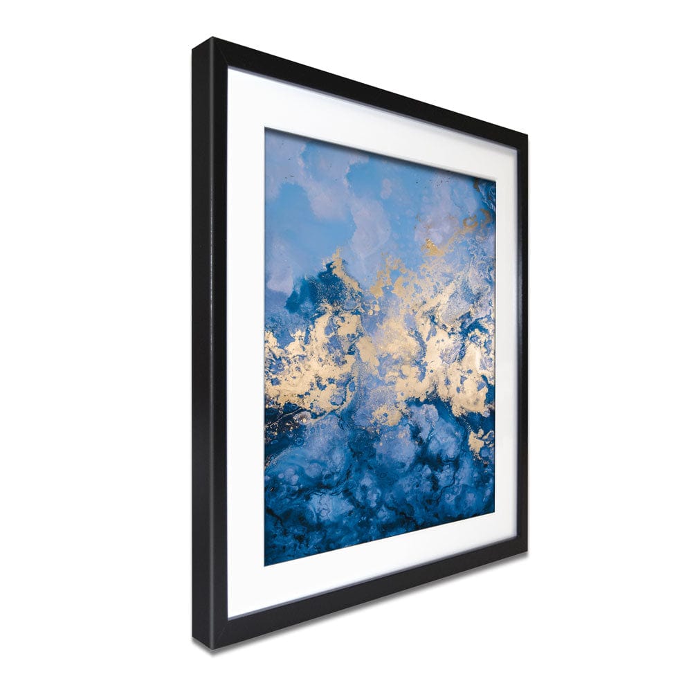 Clouded Blue Framed Art Print wall art product Marvin Dela Cruz / Shutterstock
