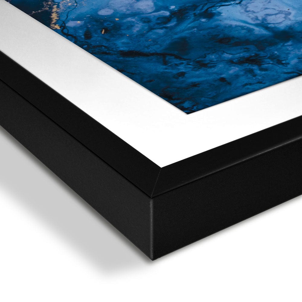 Clouded Blue Framed Art Print wall art product Marvin Dela Cruz / Shutterstock