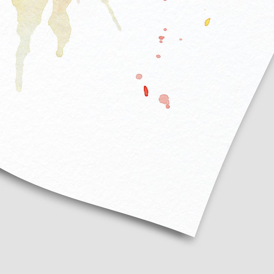 Colourful Watercolour Alpaca Art Print wall art product Patricia Chumillas / Shutterstock