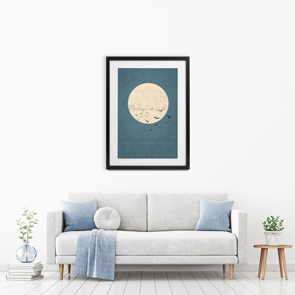 Come Fly With Me Framed Art Print wall art product tubaacik / Shutterstock