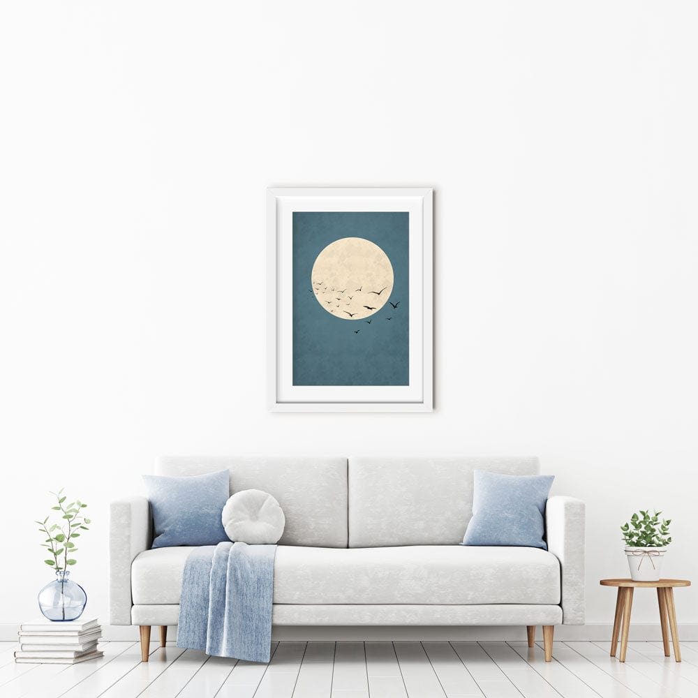 Come Fly With Me Framed Art Print wall art product tubaacik / Shutterstock