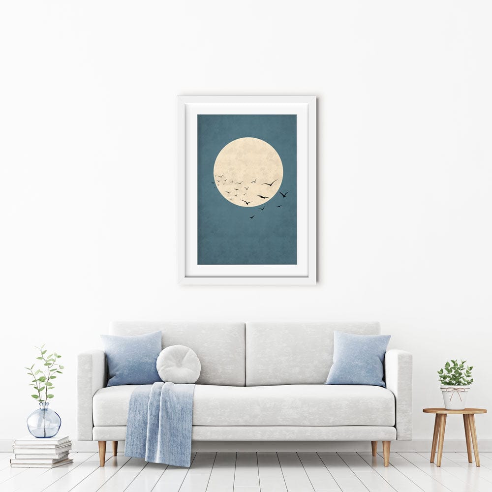 Come Fly With Me Framed Art Print wall art product tubaacik / Shutterstock