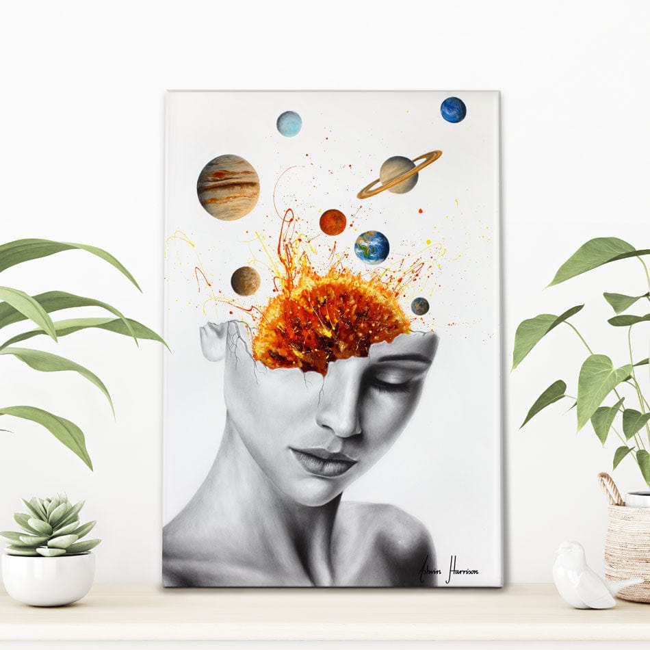 Conscious Universe Canvas Print wall art product Ashvin Harrison