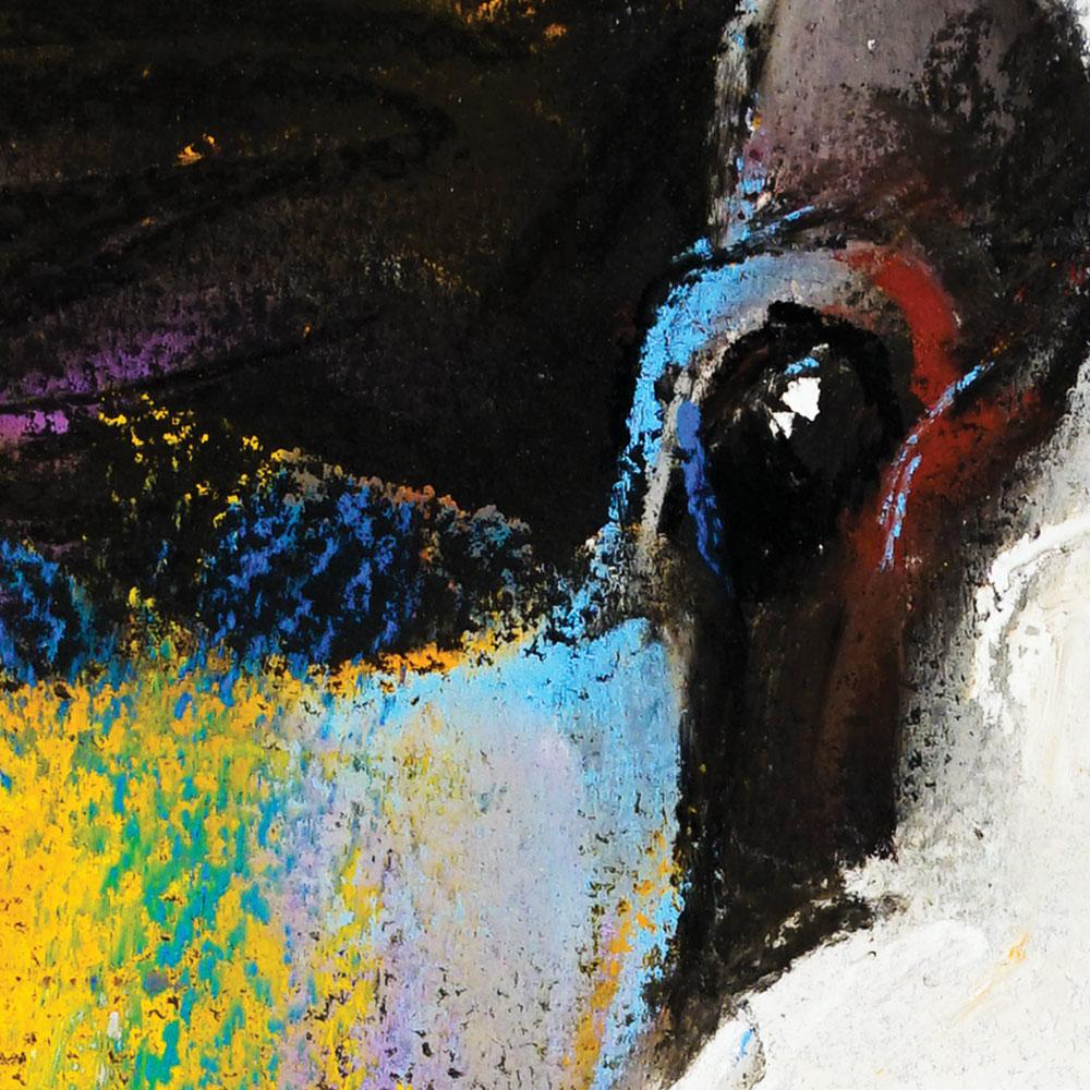 Cute Cow Portrait Framed Art Print wall art product Ivailo Nikolov / Shutterstock