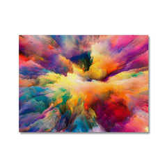 Abstract Colour Explosion Canvas Print