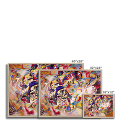 Composition 7  Framed Print