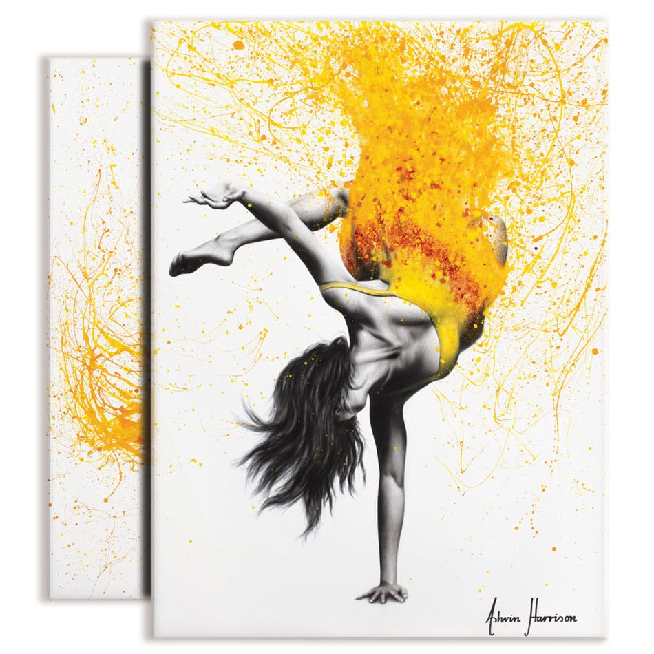 Dancing Duo Canvas Print wall art product Ashvin Harrison