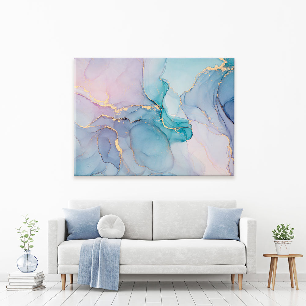 Dreamy Marble Canvas Print