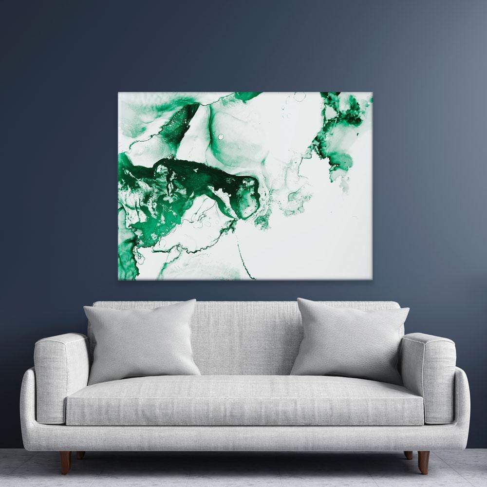 Emerald White Canvas Print wall art product MsMaya / Shutterstock