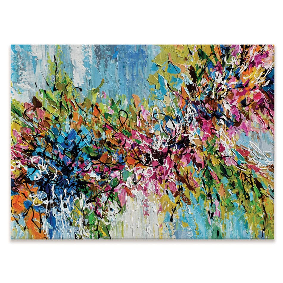 Fall Flowers Canvas Print wall art product Olga Tkachyk