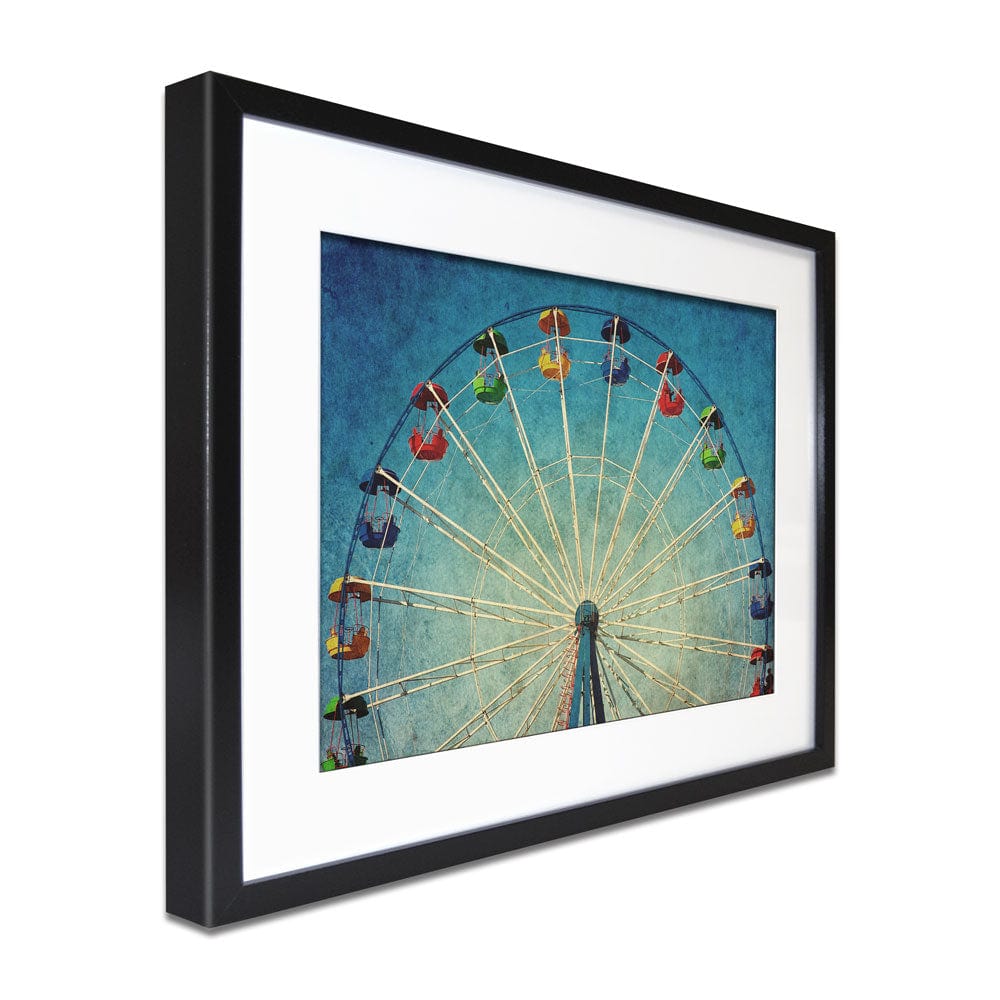 Ferris Wheel Framed Art Print wall art product DarkBird / Shutterstock