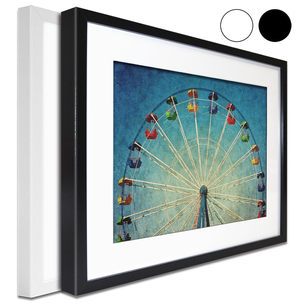 Ferris Wheel Framed Art Print wall art product DarkBird / Shutterstock