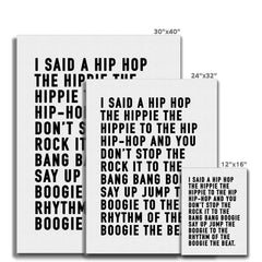 Rappers Delight Canvas Print