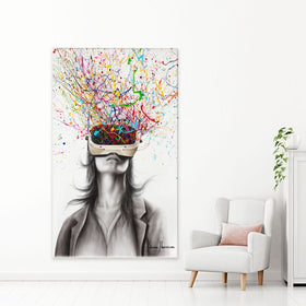 Filtered Reality Canvas Print wall art product Ashvin Harrison