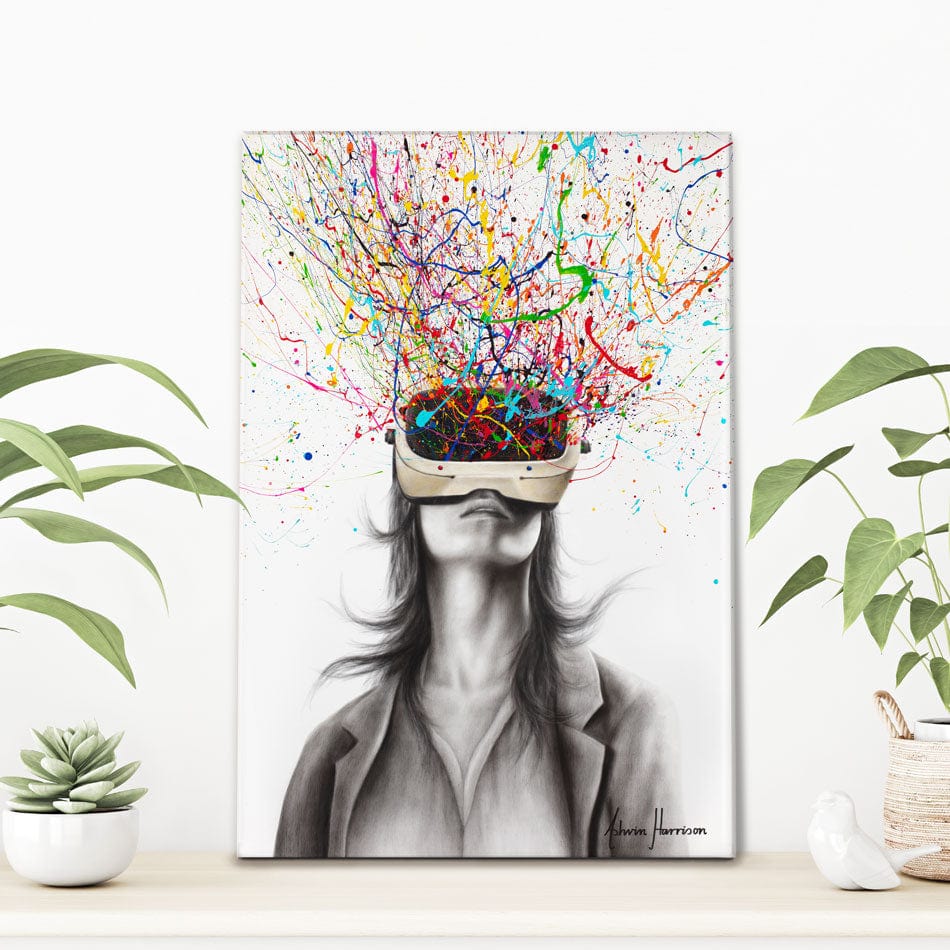 Filtered Reality Canvas Print wall art product Ashvin Harrison
