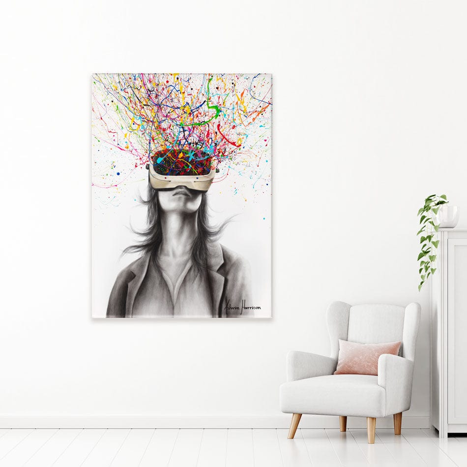 Filtered Reality Canvas Print wall art product Ashvin Harrison