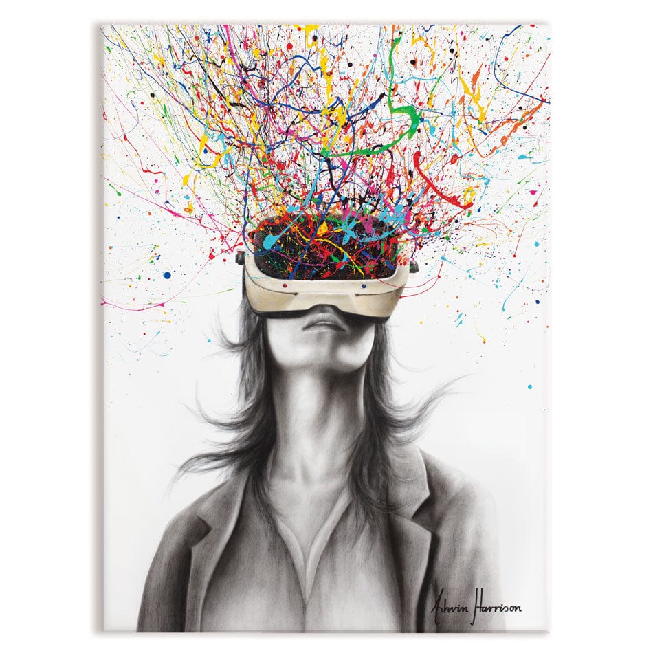 Filtered Reality Canvas Print wall art product Ashvin Harrison