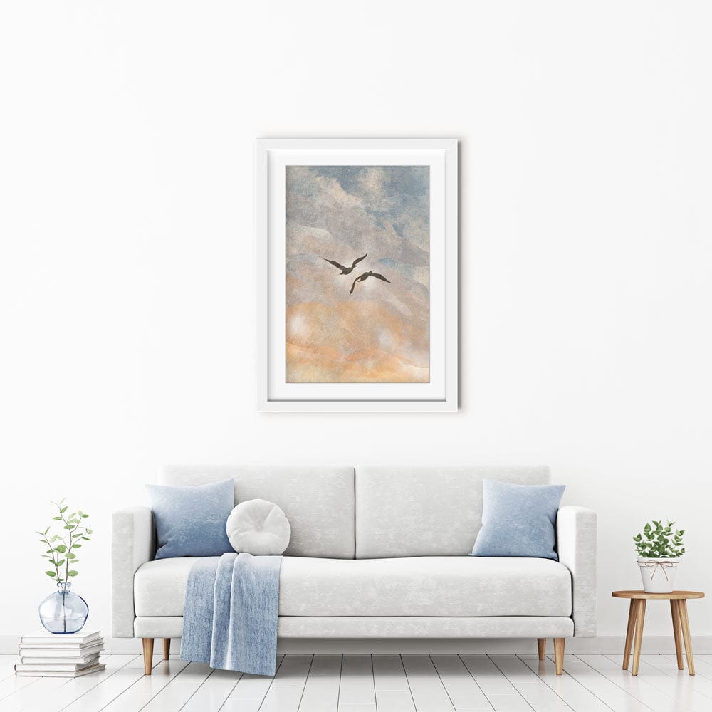 Fly Away Framed Art Print wall art product DaisyArtDecor / Shutterstock