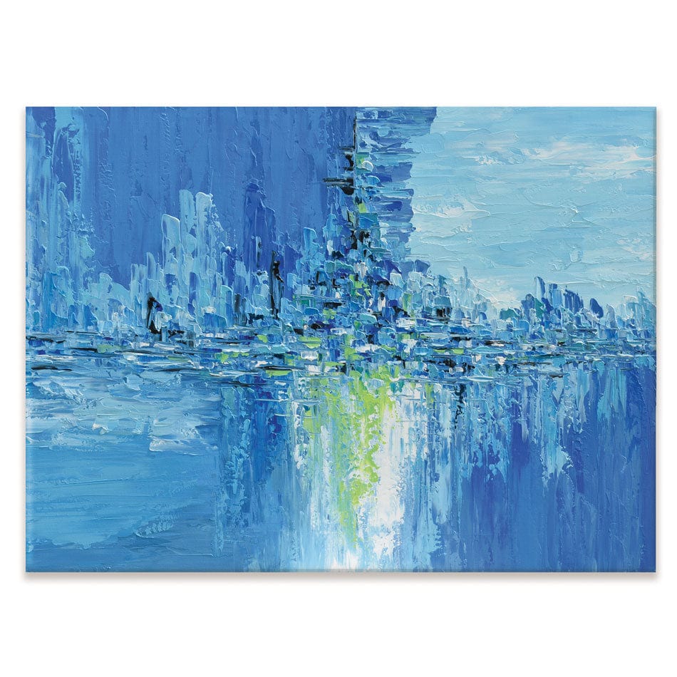 Frozen City Canvas Print wall art product Olga Tkachyk