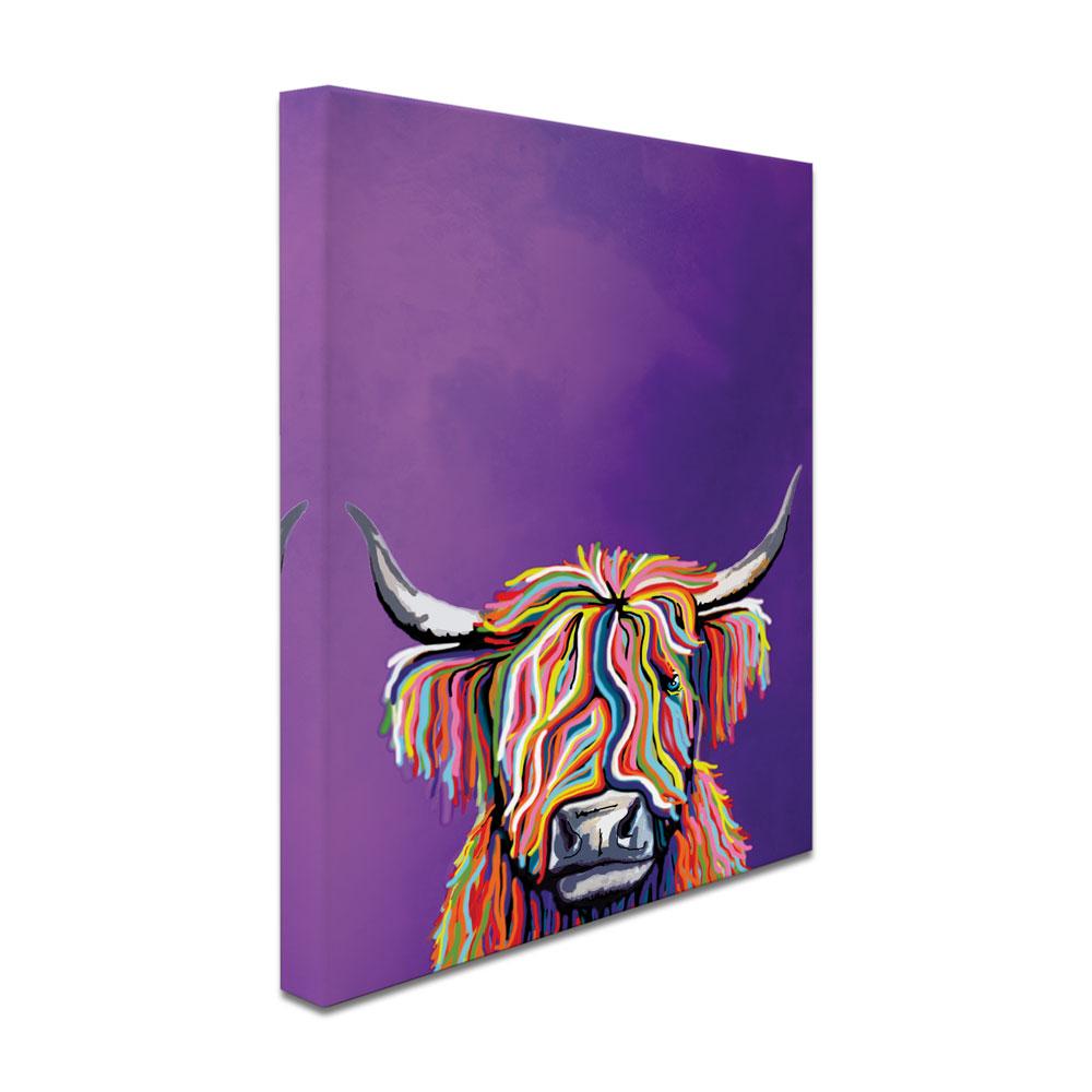 Funky Cow Canvas Print wall art product Independent