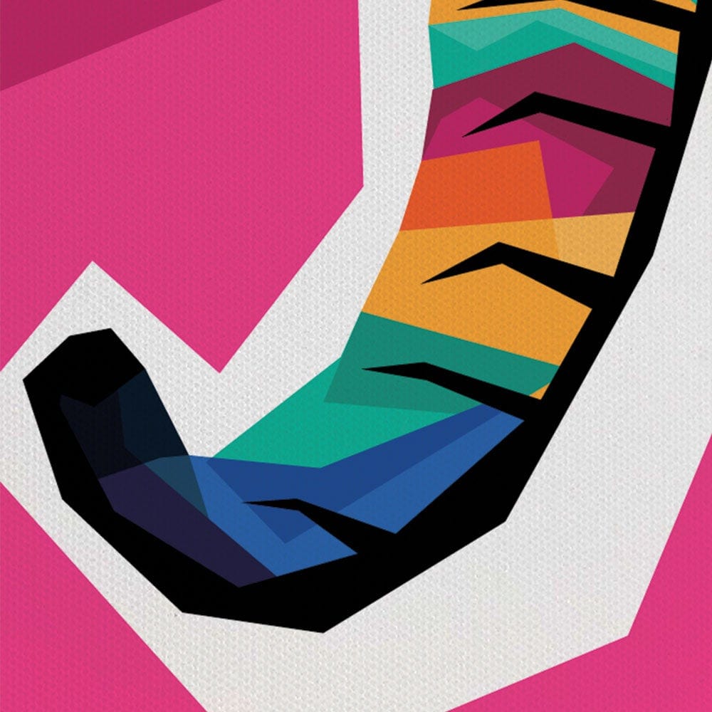 Funky Pop Art Elephant Canvas Print wall art product Zero05Ard / Shutterstock