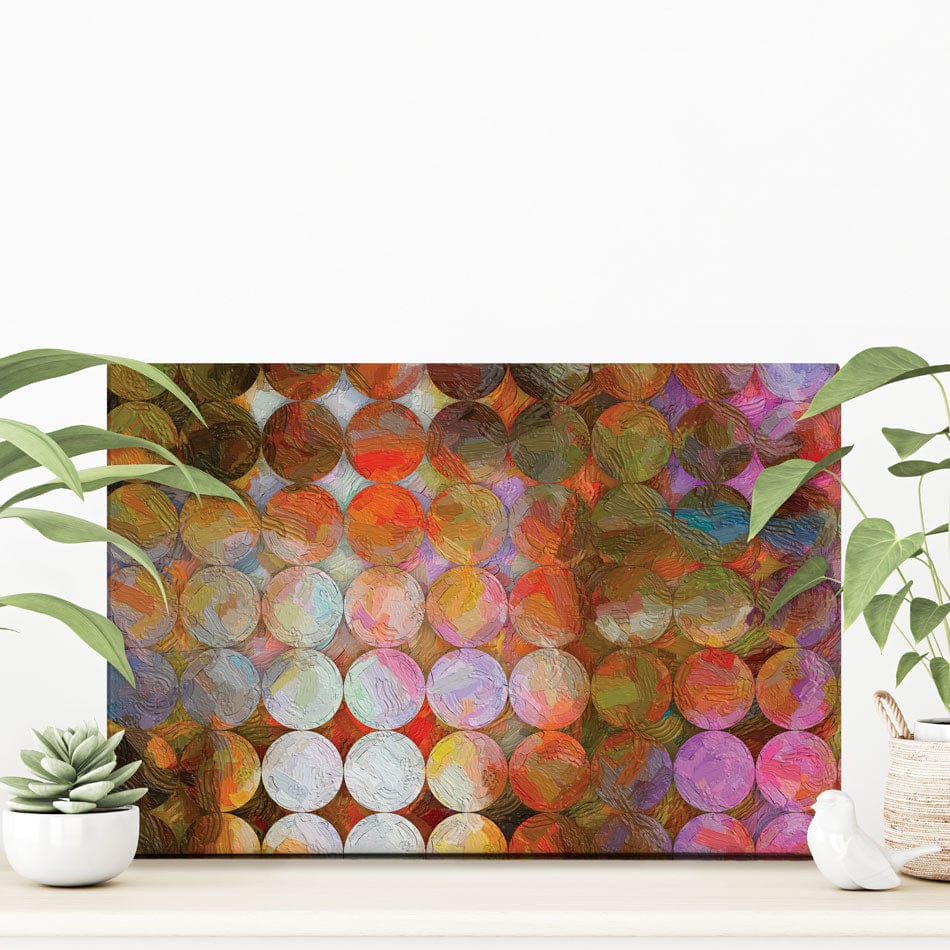 Geometric Drops Canvas Print wall art product allart / Shutterstock