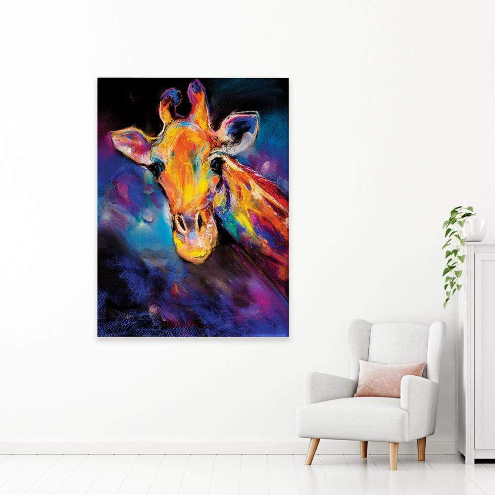 Giraffe Oil Painting Canvas Print wall art product Ivailo Nikolov / Shutterstock