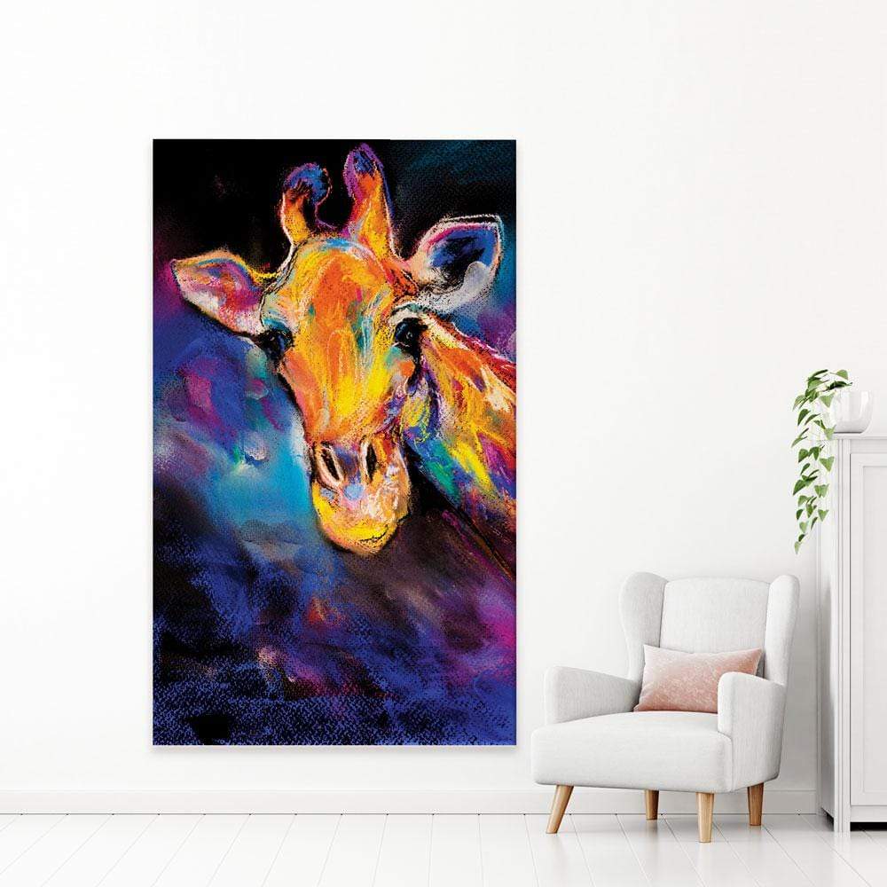 Giraffe Oil Painting Canvas Print wall art product Ivailo Nikolov / Shutterstock