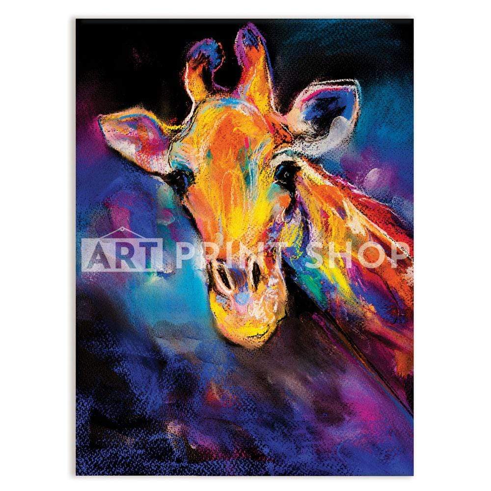 Giraffe Oil Painting Canvas Print wall art product Ivailo Nikolov / Shutterstock