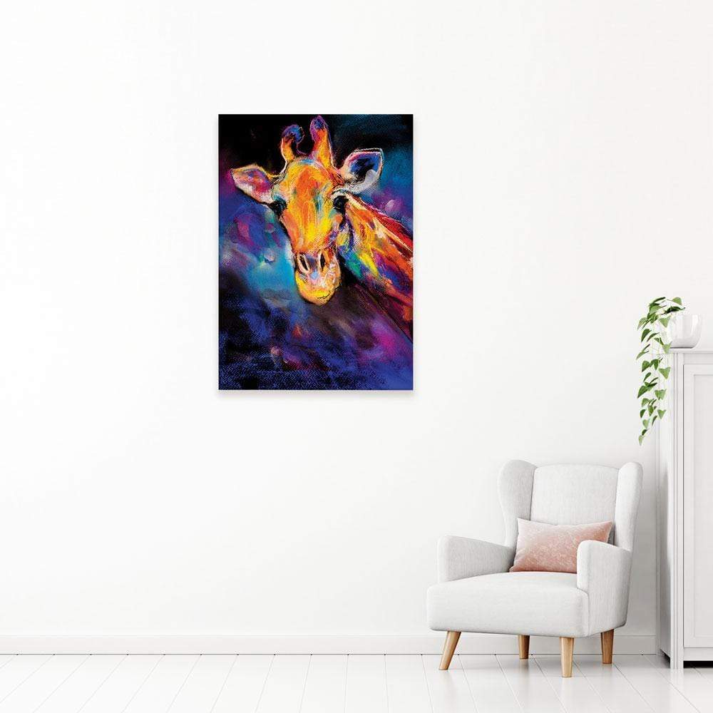 Giraffe Oil Painting Canvas Print wall art product Ivailo Nikolov / Shutterstock