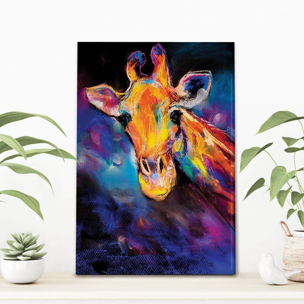 Giraffe Oil Painting Canvas Print wall art product Ivailo Nikolov / Shutterstock