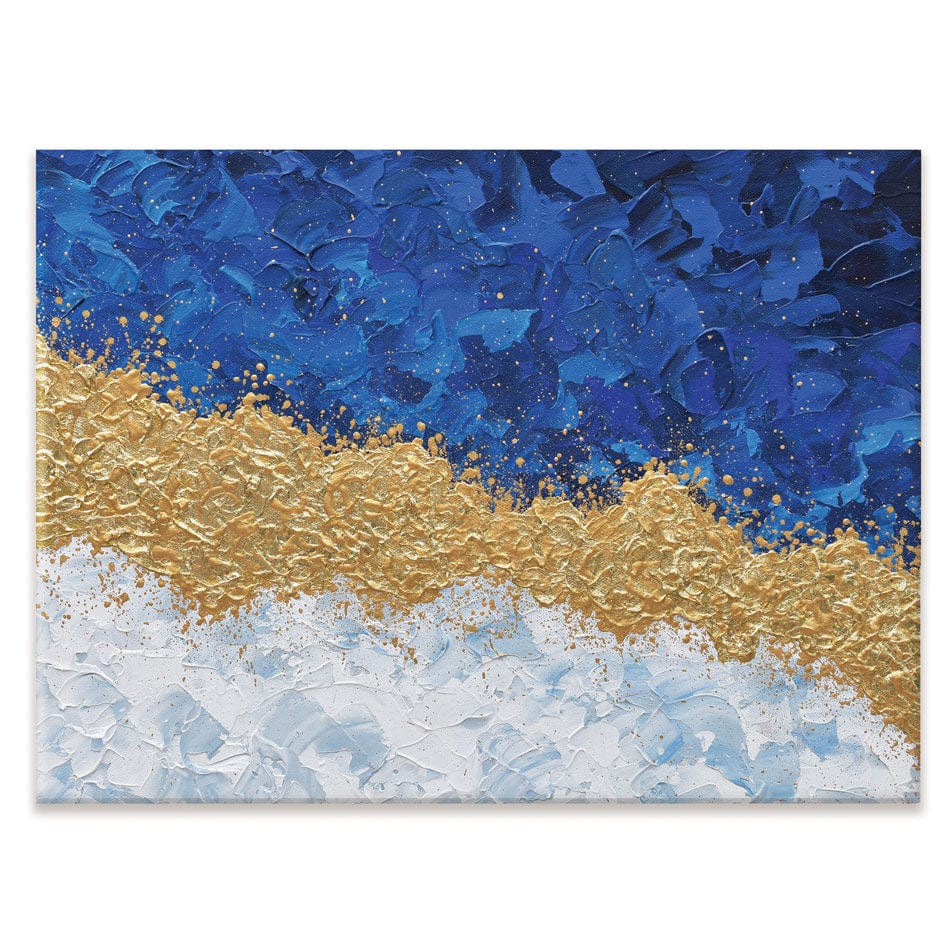 Gold Print Canvas Print wall art product Olga Tkachyk